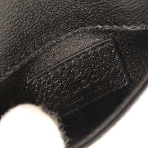 GUCCI Authentic Black Leather Shoulder Bag - Picture 9 of 9